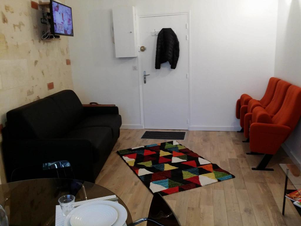 beau studio centre ville Bordeaux Esterno foto